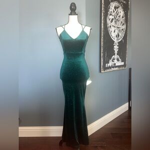 Long Green Prom Dress